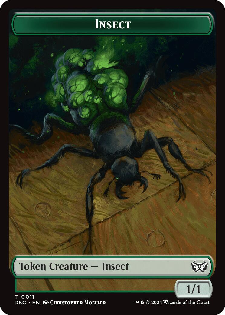 Insect (0011) // Shapeshifter Double-Sided Token [DSC - 11 // 1]
