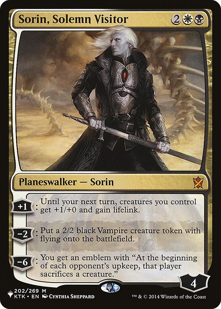 Sorin, Solemn Visitor [LIST - 202/269]
