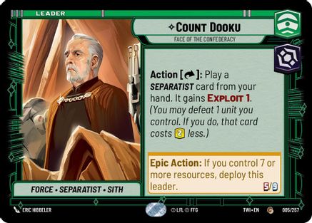 Count Dooku - Face of the Confederacy [TWI - 005/257]