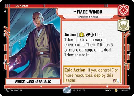 Mace Windu - Vaapad Form Master [TWI - 013/257]