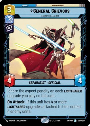 General Grievous - Trophy Collector [TWI - 034/257]