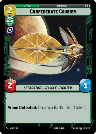 Confederate Courier [TWI - 079/257]