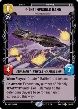 The Invisible Hand - Imposing Flagship [TWI - 234/257]