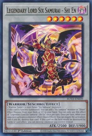 Legendary Lord Six Samurai - Shi En [ROTA - ROTA-EN039]