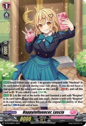 HappyInfluencer, Luscia (Foil) (D-PR/569EN) - D Promo Cards