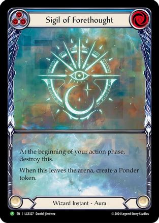 Sigil of Forethought (Extended Art) - LGS327 [PR - LGS327]