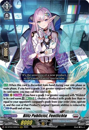 Blitz Publicist, Fentlichta [DZ-BT04 - DZ-BT04/009EN]