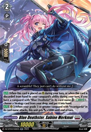 Blue Deathster, Sabine Merkmal [DZ-BT04 - DZ-BT04/030EN]