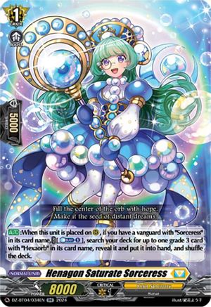 Henagon Saturate Sorceress [DZ-BT04 - DZ-BT04/034EN]