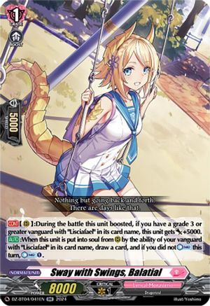 Sway with Swings, Balatial (DZ-BT04/041EN) - DZ-BT04: Destined Showdown