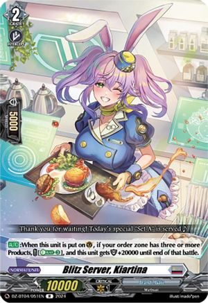 Blitz Server, Kiartina [DZ-BT04 - DZ-BT04/051EN]