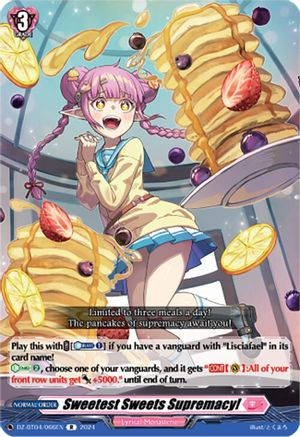 Sweetest Sweets Supremacy! [DZ-BT04 - DZ-BT04/066EN]