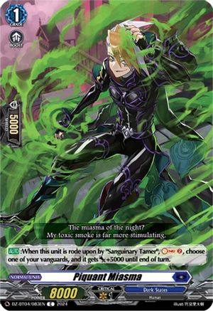 Piquant Miasma (DZ-BT04/083EN) - DZ-BT04: Destined Showdown