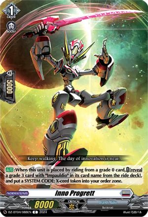 Inno Progrett (DZ-BT04/088EN) - DZ-BT04: Destined Showdown