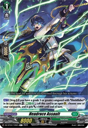 Headrace Assault (DZ-BT04/109EN) - DZ-BT04: Destined Showdown