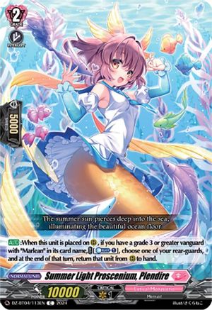 Summer Light Proscenium, Plendire (DZ-BT04/113EN) - DZ-BT04: Destined Showdown