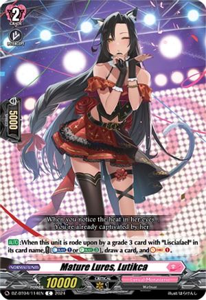 Mature Lures, Lutikca (DZ-BT04/114EN) - DZ-BT04: Destined Showdown