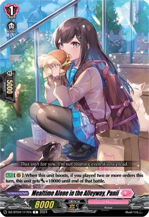 Mealtime Alone in the Alleyway, Panii (DZ-BT04/117EN) - DZ-BT04: Destined Showdown