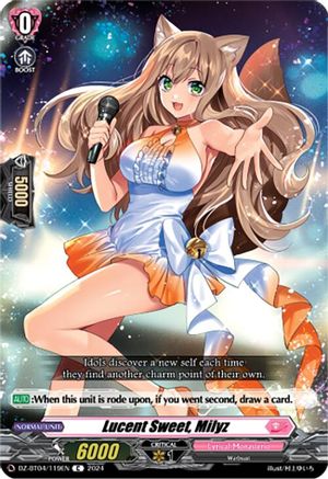 Lucent Sweet, Milyz (DZ-BT04/119EN) - DZ-BT04: Destined Showdown
