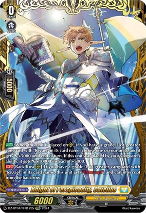 Knight of Perspicacity, Catellus (FFR) [DZ-BT04 - DZ-BT04/FFR12EN]