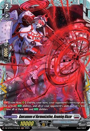 Guncannon of Harmonization, Beaming Blazar (FR) (DZ-BT04/FR18EN) - DZ-BT04: Destined Showdown