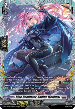 Blue Deathster, Sabine Merkmal (FR) (DZ-BT04/FR20EN) - DZ-BT04: Destined Showdown