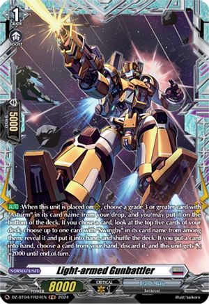 Light-armed Gunbattler (FR) [DZ-BT04 - DZ-BT04/FR24EN]