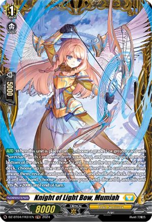 Knight of Light Bow, Mumiah (FR) [DZ-BT04 - DZ-BT04/FR31EN]