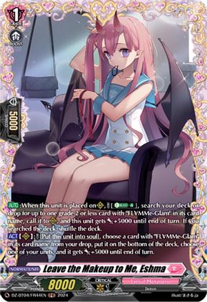 Leave the Makeup to Me, Eshma (FR) (DZ-BT04/FR44EN) - DZ-BT04: Destined Showdown