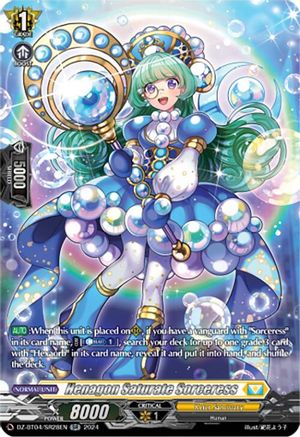 Henagon Saturate Sorceress (SR) (DZ-BT04/SR28EN) - DZ-BT04: Destined Showdown