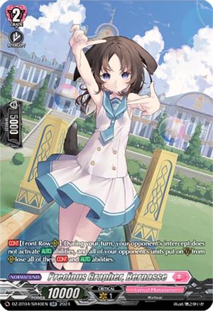 Precious Grapher, Bernasse (SR) (DZ-BT04/SR40EN) - DZ-BT04: Destined Showdown