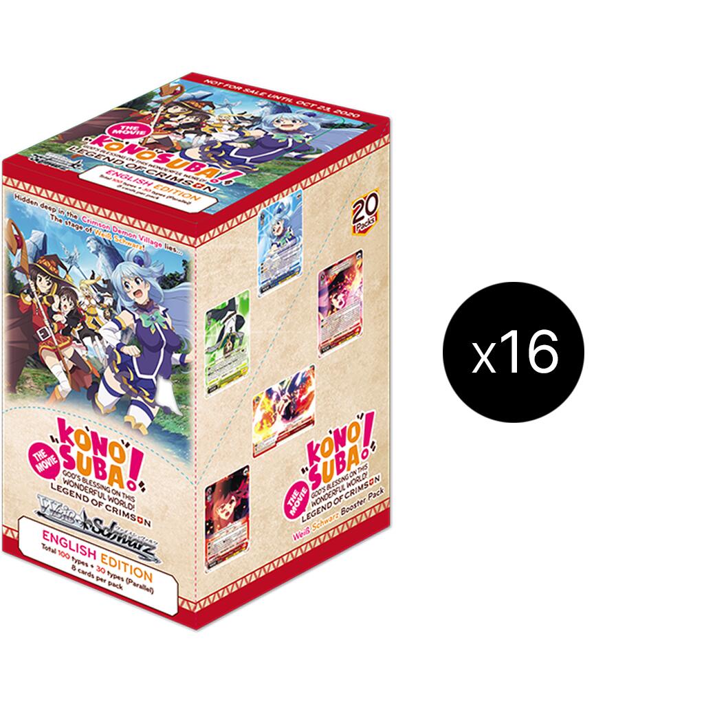 Konosuba The Movie: Legend of Crimson - Booster Box Case (Second Edition)