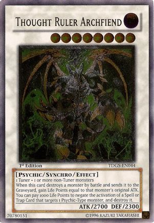 Thought Ruler Archfiend (UTR) [TDGS - TDGS-EN044]