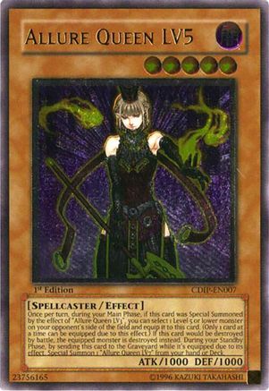 Allure Queen LV5 (UTR) (CDIP-EN007) - Cyberdark Impact 1st Edition