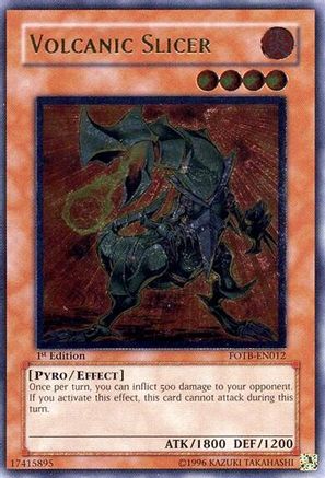 Volcanic Slicer (UTR) [FOTB - FOTB-EN012]