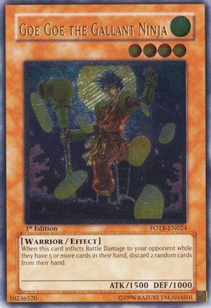 Goe Goe the Gallant Ninja (UTR) (FOTB-EN024) - Force of the Breaker 1st Edition