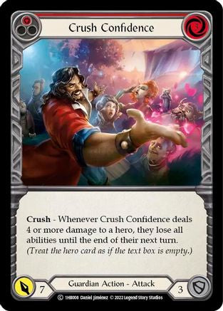 Crush Confidence (Red) (1HB008) - Historic Pack 1 Blitz Deck: Bravo