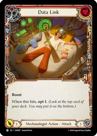 Data Link (Red) (AIO007) - Armory Deck: Dash
