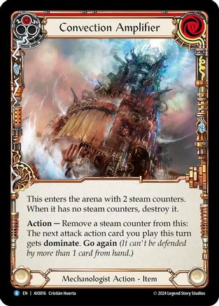 Convection Amplifier (Red) (AIO016) - Armory Deck: Dash