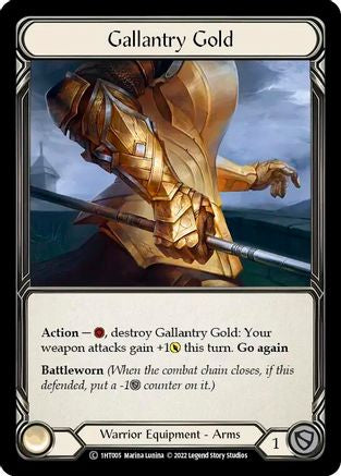 Gallantry Gold (1HT005) - Historic Pack 1 Blitz Deck: Dorinthea