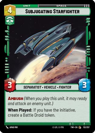 Subjugating Starfighter [TWI - 112/257]