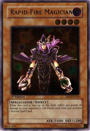 Rapid-Fire Magician (UTR) (EEN-EN019) - Elemental Energy Unlimited