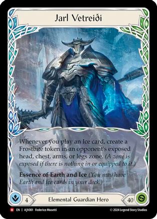 Jarl Vetreidi (AJV001) - Armory Deck: Jarl Vetreidi