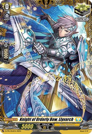 Knight of Orderly Bow, Llyvarch (D-PR/454EN) - D Promo Cards