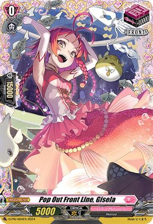 Pop Out Front Line, Gisela (D-PR/461EN) - D Promo Cards