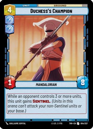 Duchess's Champion [TWI - 054/257]