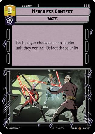 Merciless Contest [TWI - 238/257]