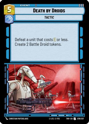 Death by Droids [TWI - 076/257]