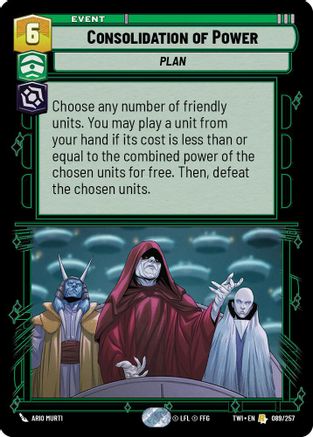 Consolidation of Power [TWI - 089/257]