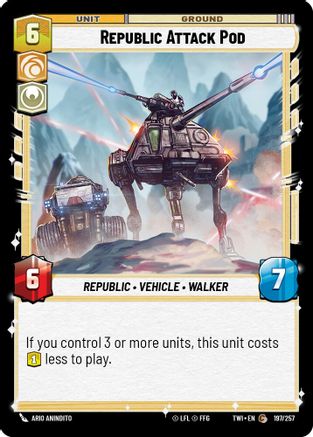 Republic Attack Pod [TWI - 197/257]